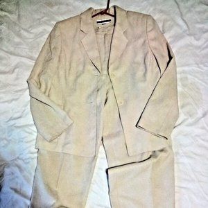 Vintage Two-piece Professional Pant Suit - Size 12